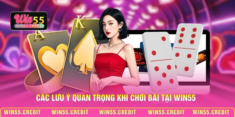Mẹo Bài Domino Win55 - Chiến Thuật Chinh Phục Bàn Cược 3 Các lưu ý quan trọng khi chơi bài tại Win55
